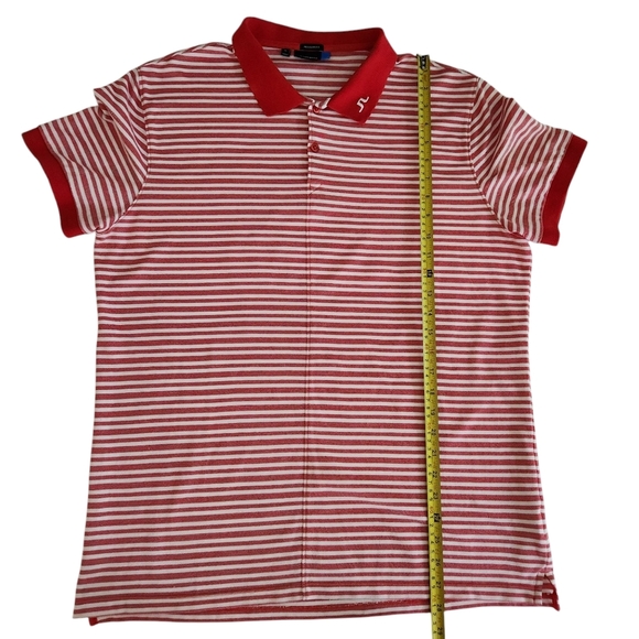 J.LINDEBERG Striped Polo golf Shirt Men's XL - Picture 12 of 13